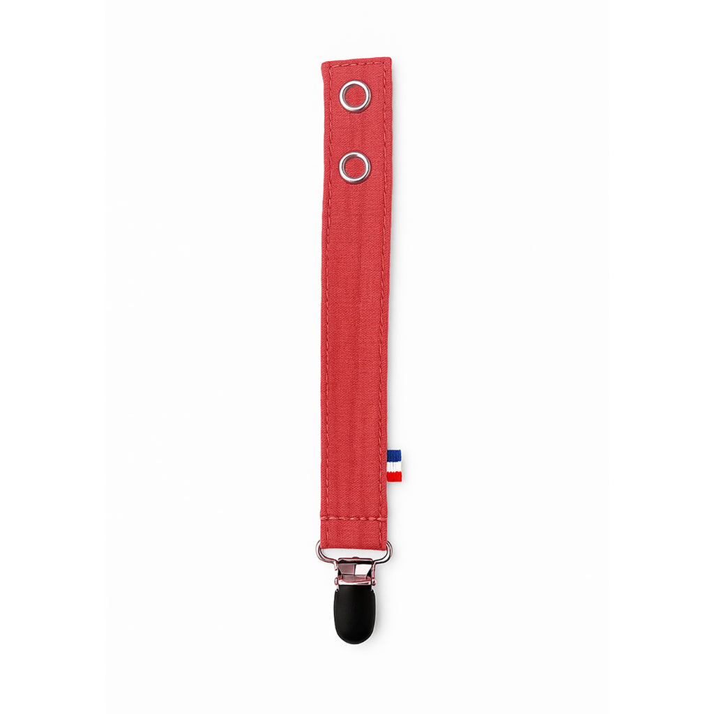 Attache Tétine en Coton Bio Teddy Electric Summer puériculture