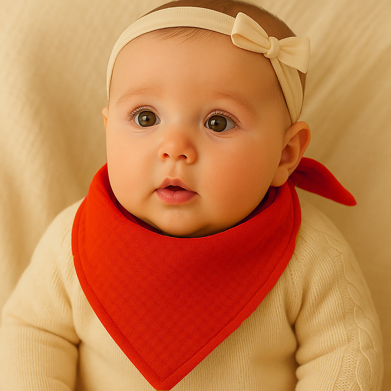 langes fraise doudou papate bavoir