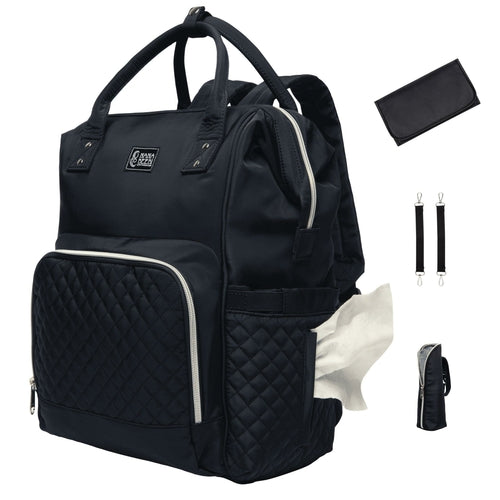 Sac à dos à langer avec compartiment isotherme