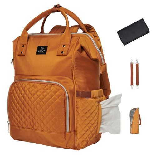 Sac à dos à langer avec compartiment isotherme