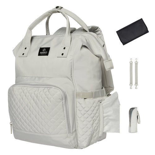 Sac à dos à langer avec compartiment isotherme