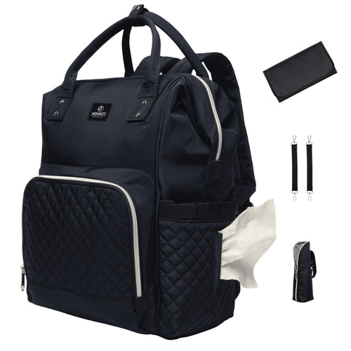 Sac à dos à langer avec compartiment isotherme