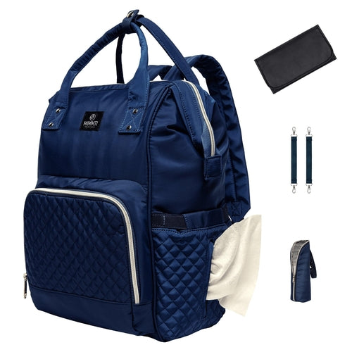 Sac à dos à langer avec compartiment isotherme